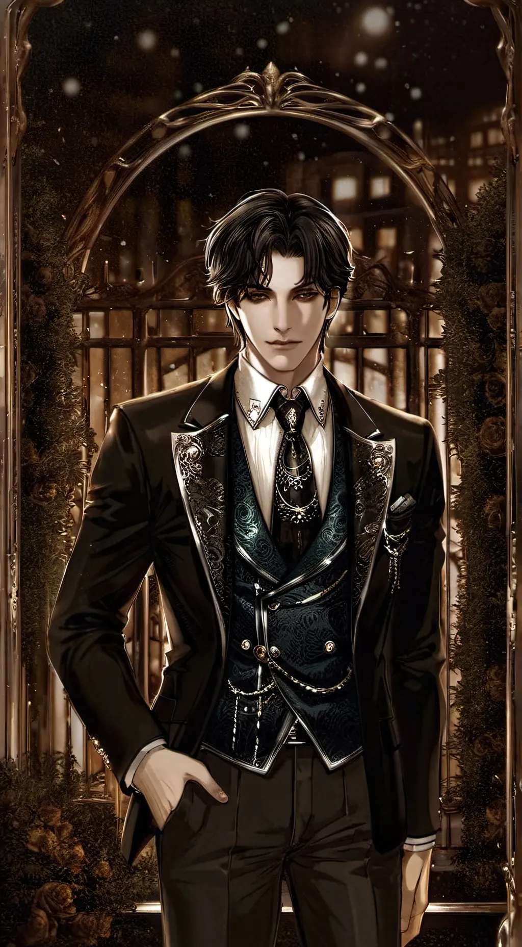 ai character: Silvio the Silent background