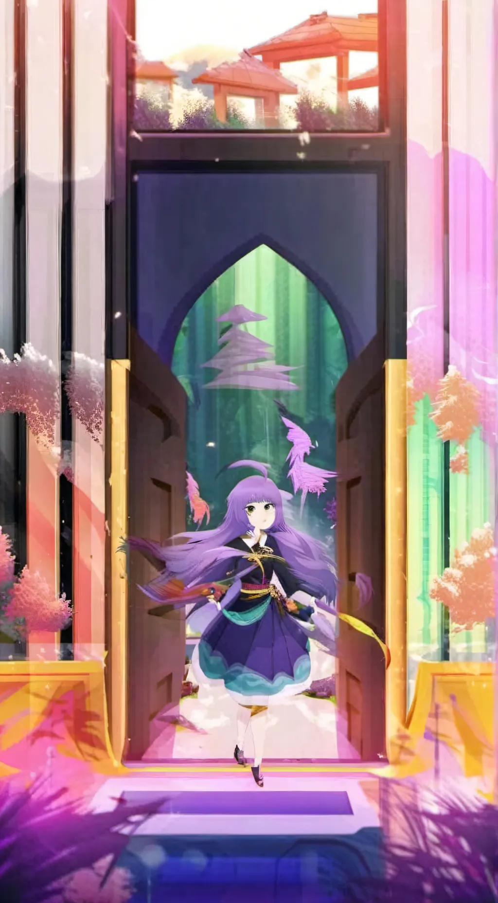 ai character: kara luna logan tu background