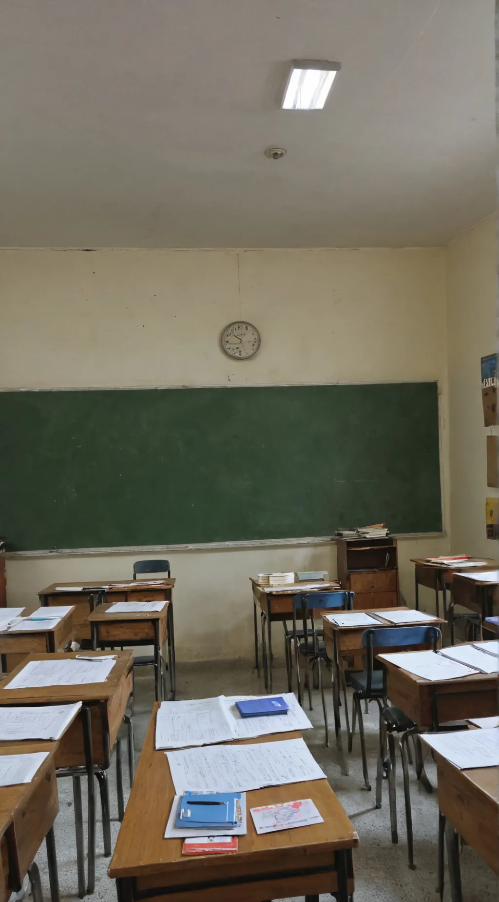 ai character: escuela  background