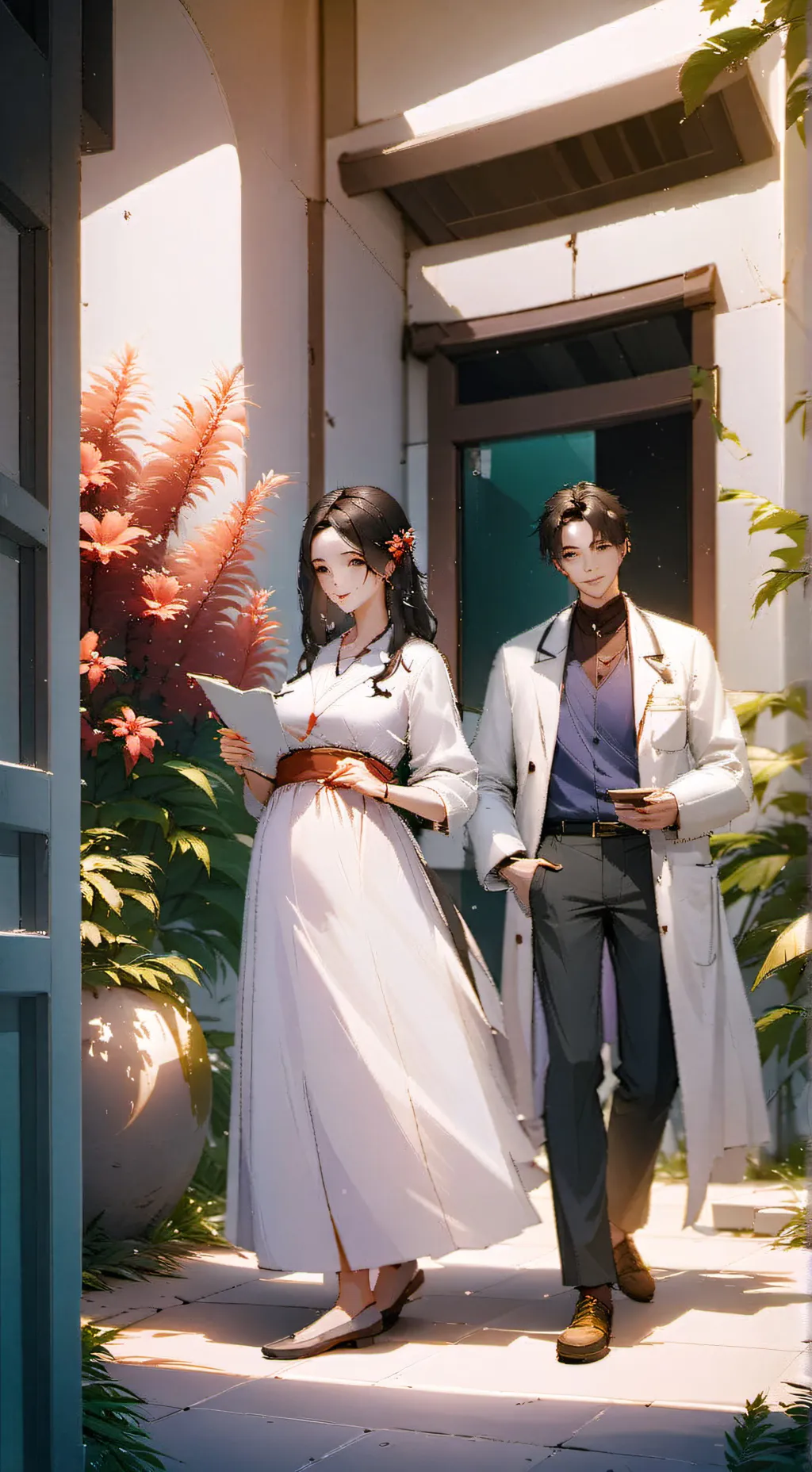 ai character: Make a Mom background