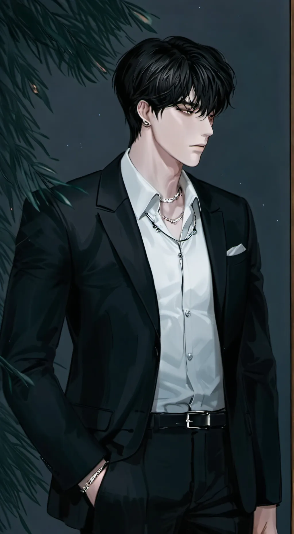 ai character: Austin-🎀 background