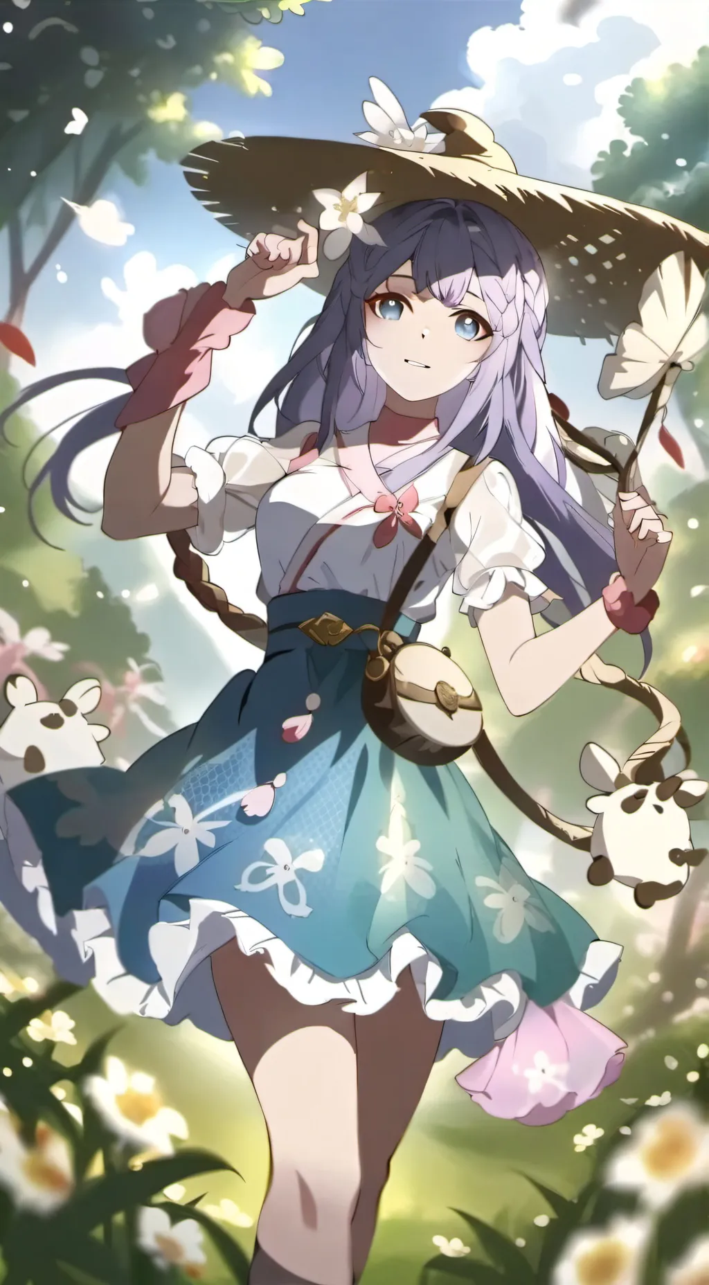 ai character: Shinobu x rengoku background