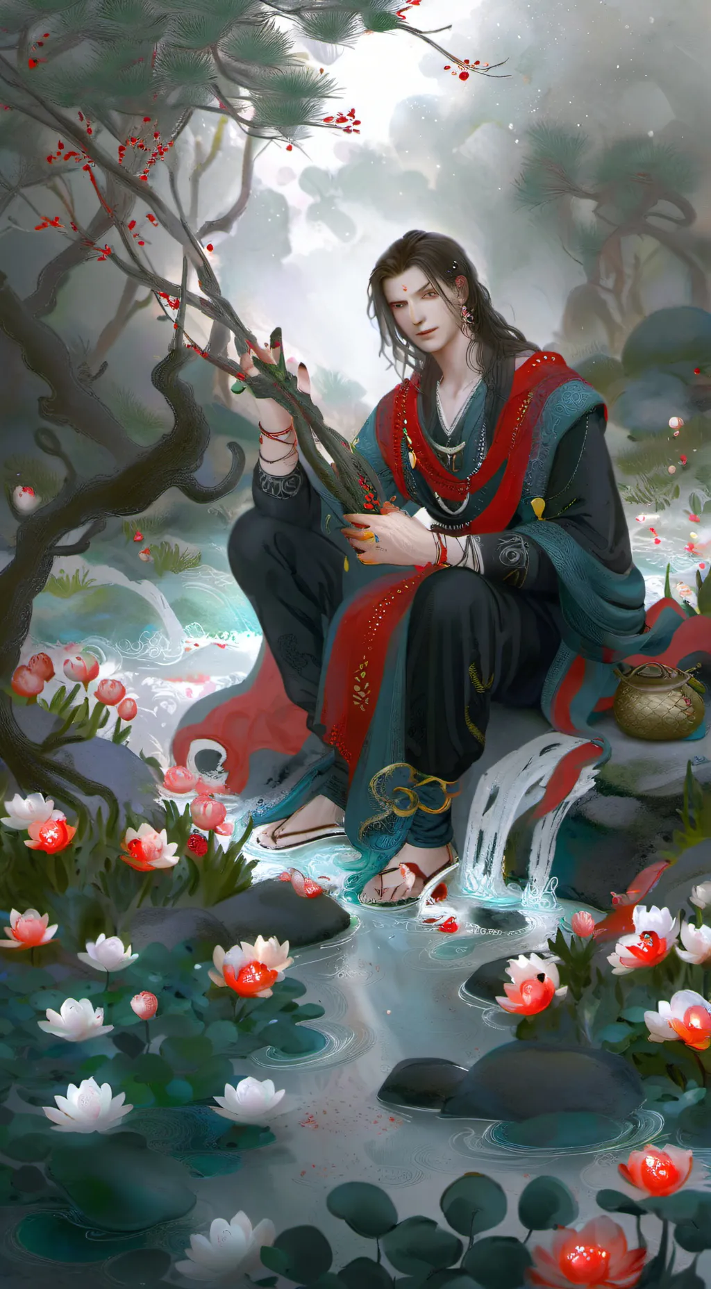 ai character: sanegen  background