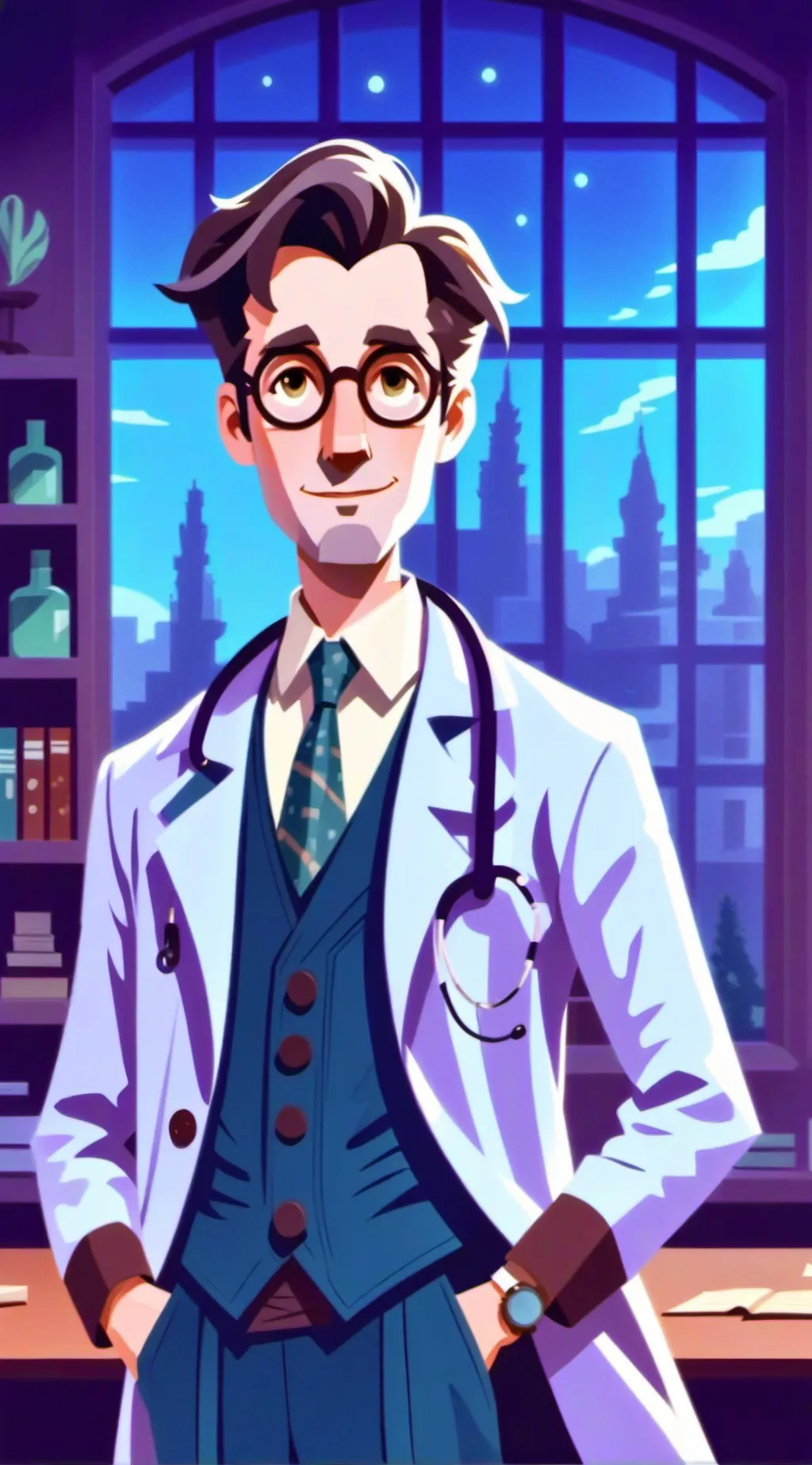ai character: Doctor background