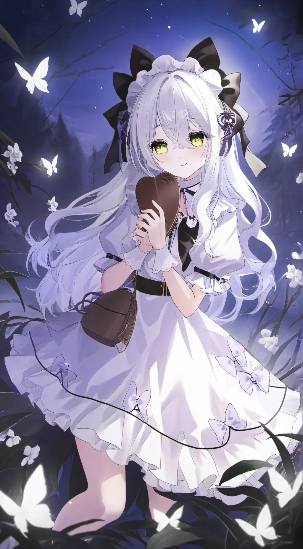 ai character: коровк. му background