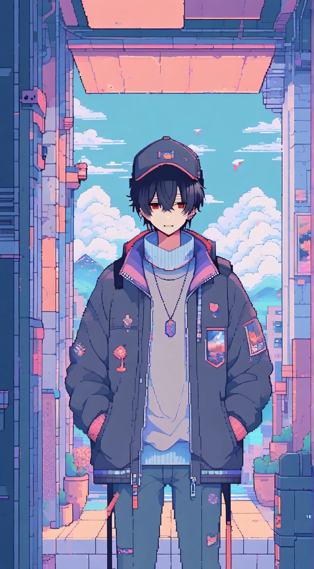 ai character: ꕥ𝐀𝐬𝐡𝐞𝐫ꕥ background
