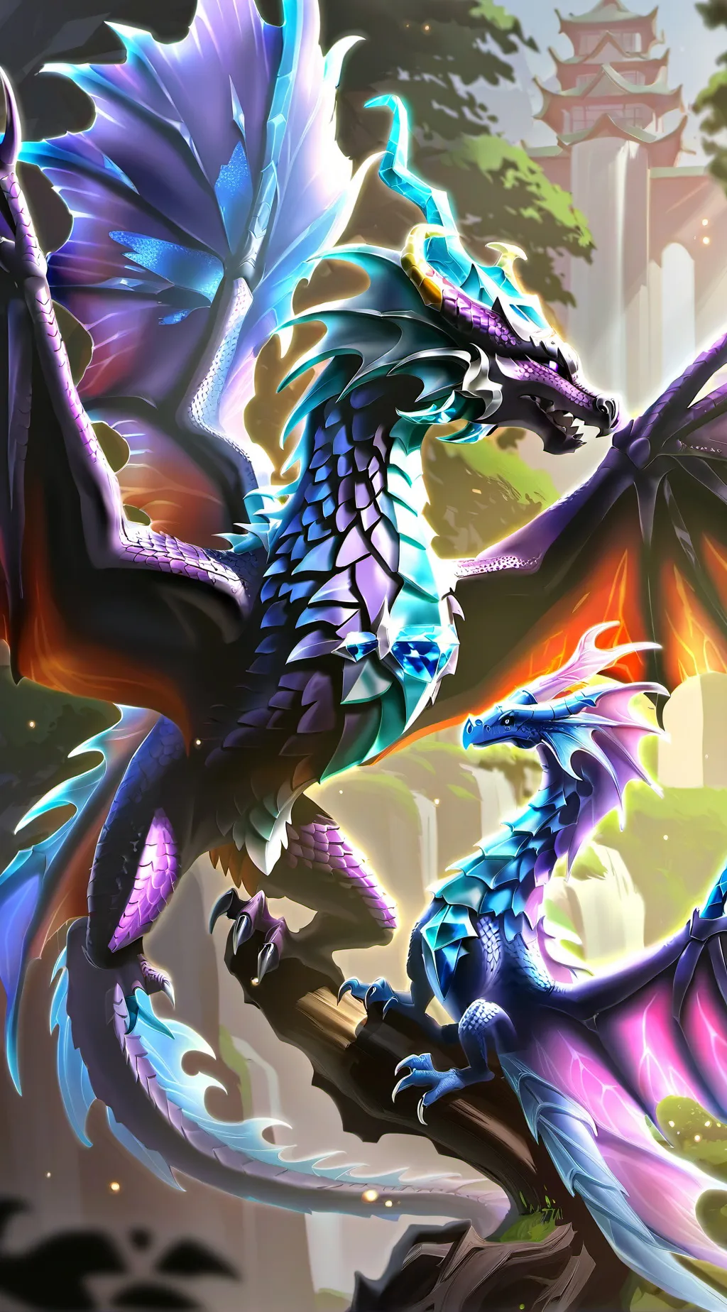 ai character: Eclipse & Arosar background