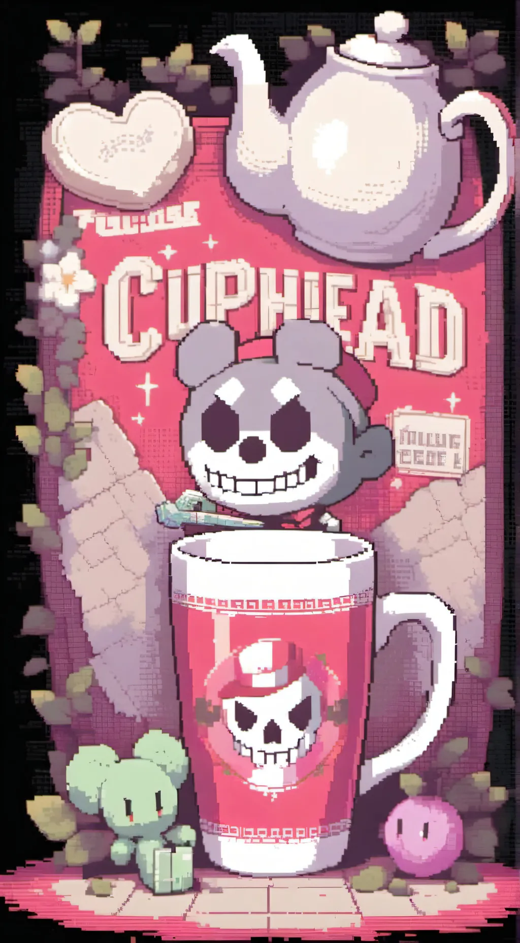 ai character: Mugman background