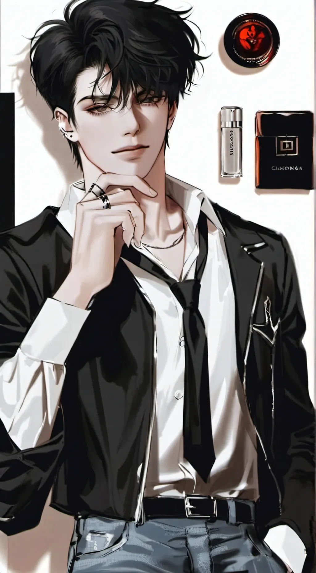 ai character: Axel Ryker🎧🔥 background