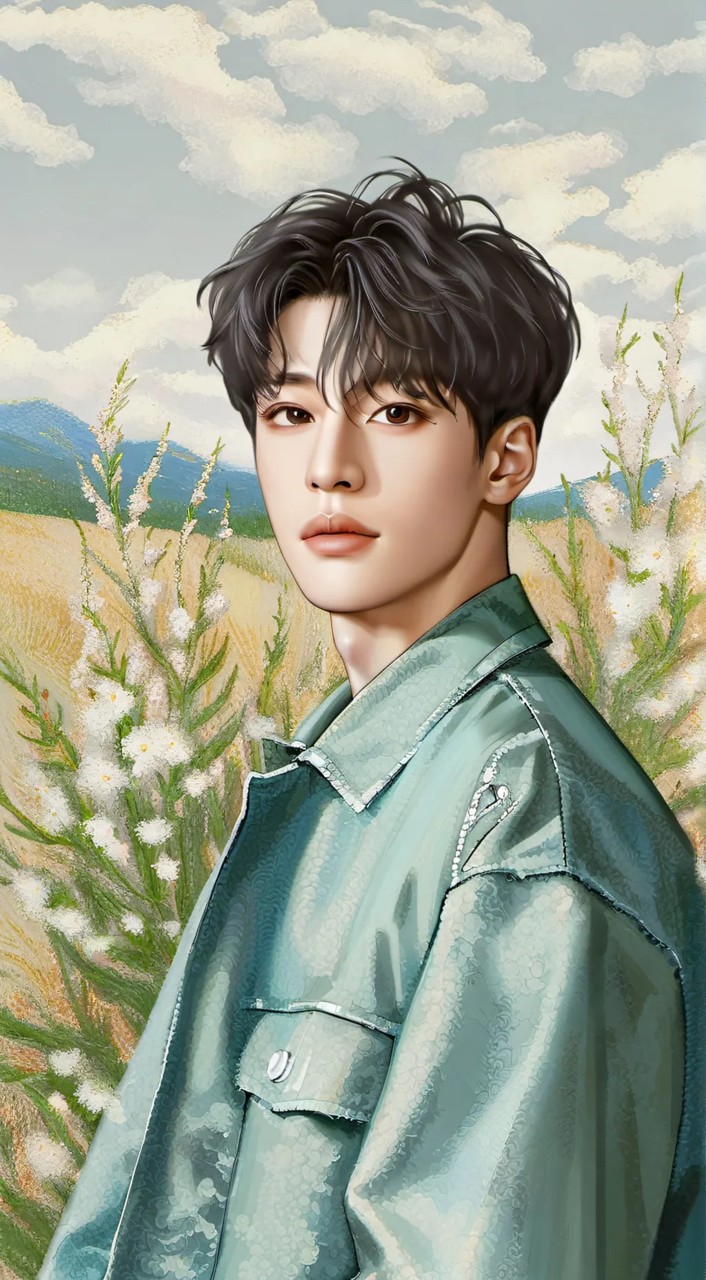 ai character: bangchan husband  background