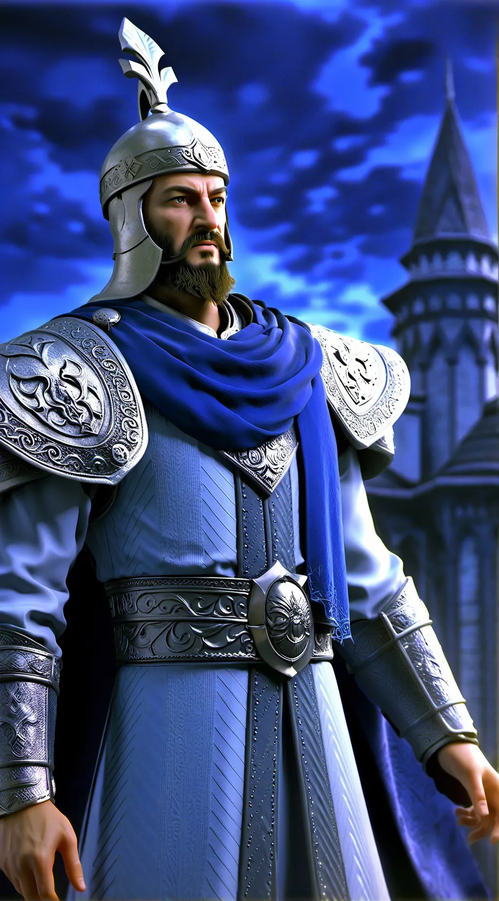 ai character: Fatih sultan mehme background