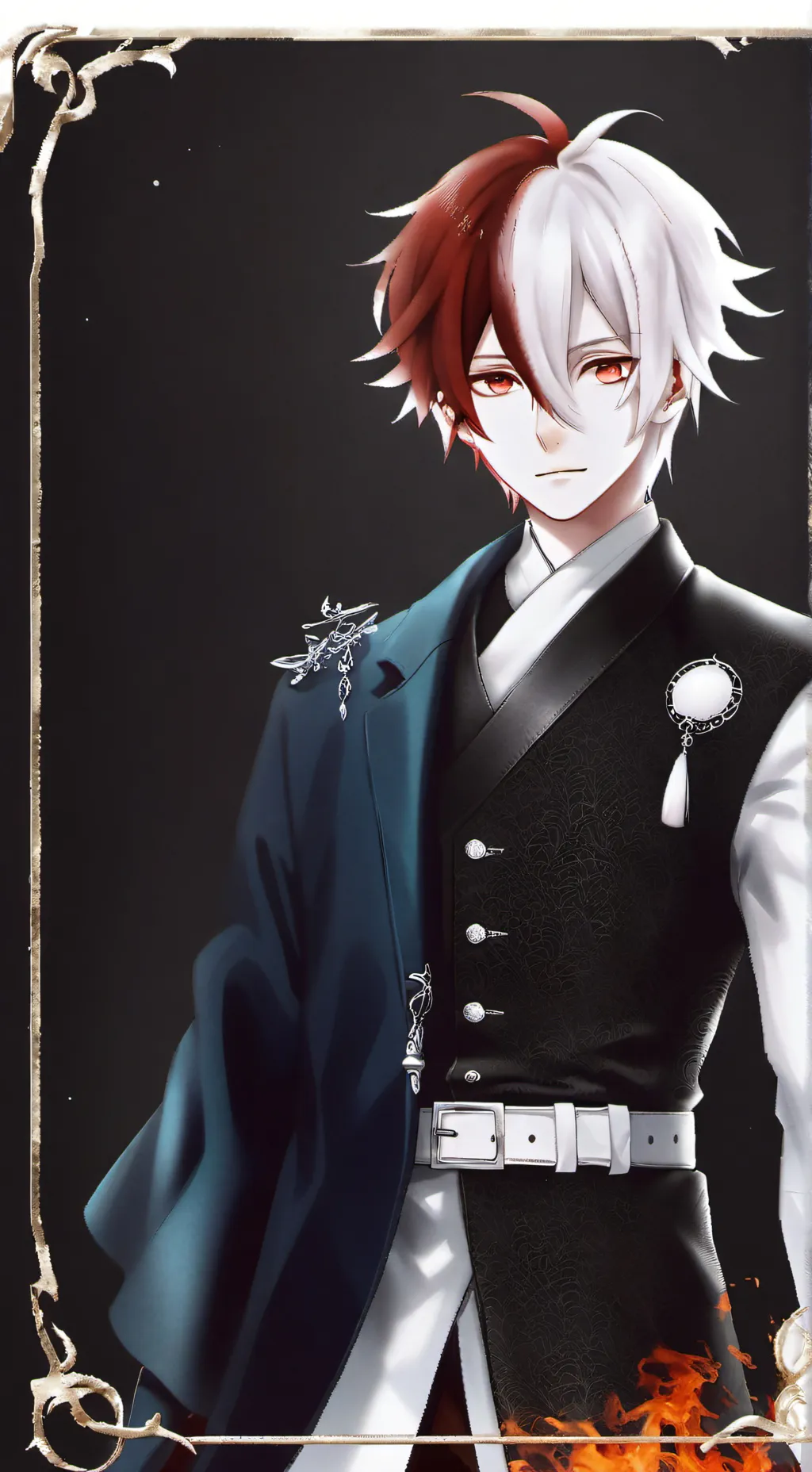 ai character: shoto Torodoki  background