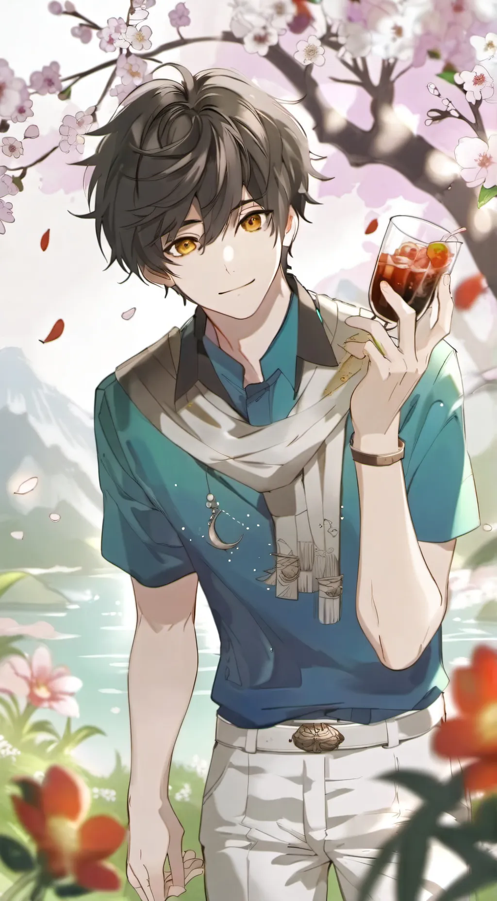 ai character: steven background