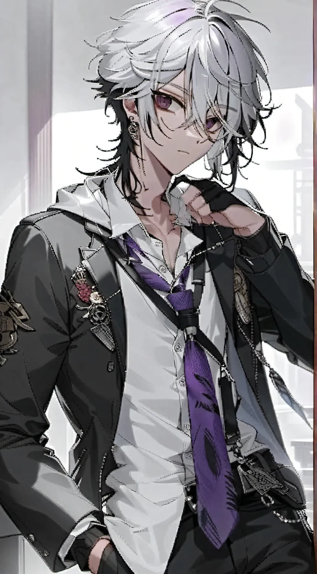 ai character: ꮮꮎꮍꭺꮮꭲꮍ  background