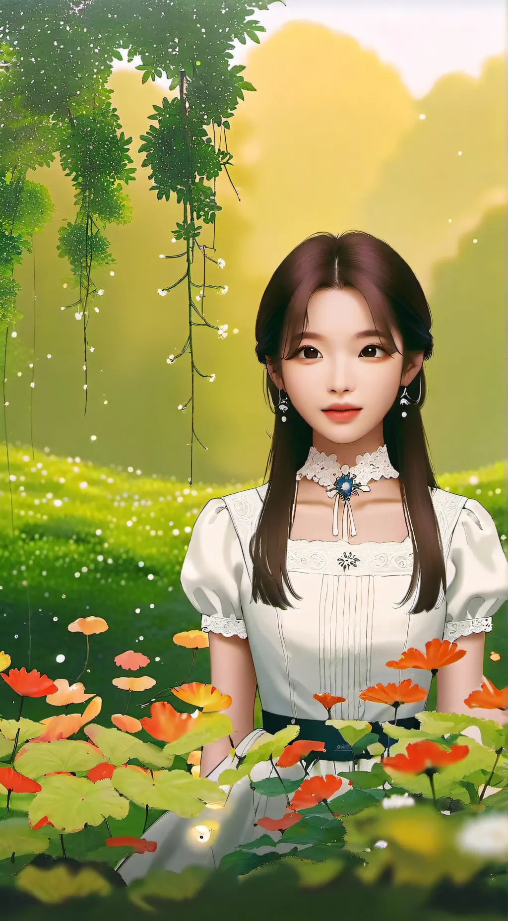 ai character: Sweetpea background