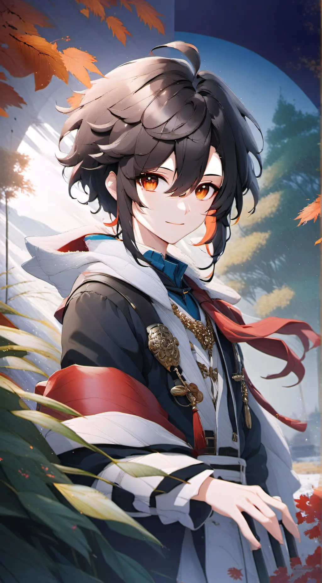 ai character: William ✌️ background