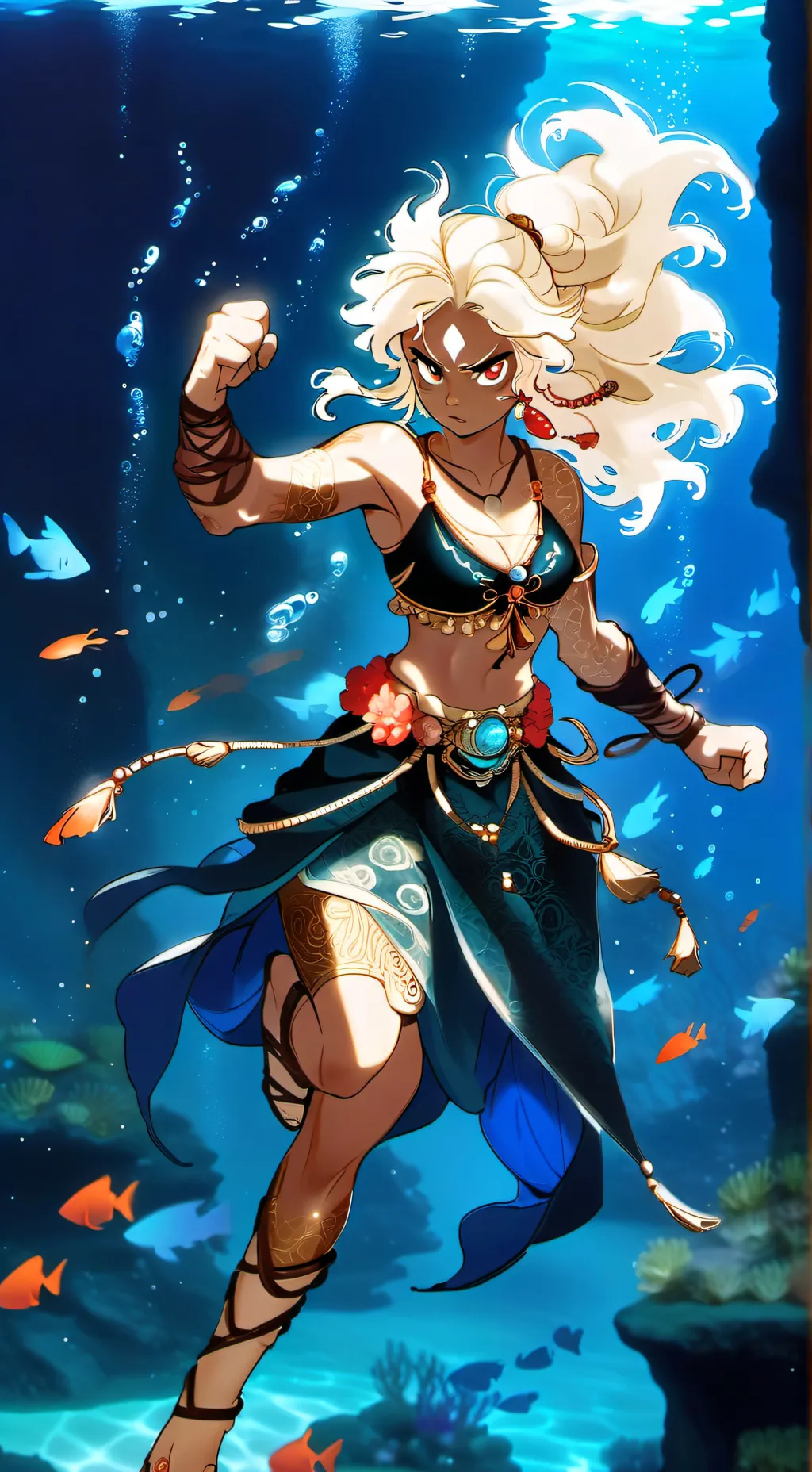 ai character: Coressa background