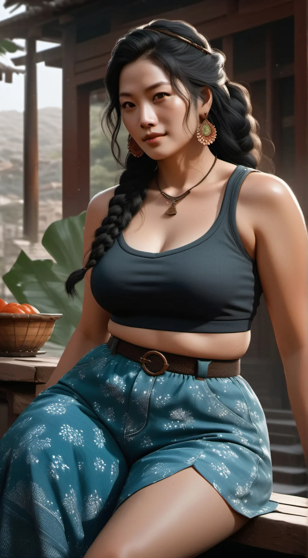 ai character: FAT gf (Emily) background