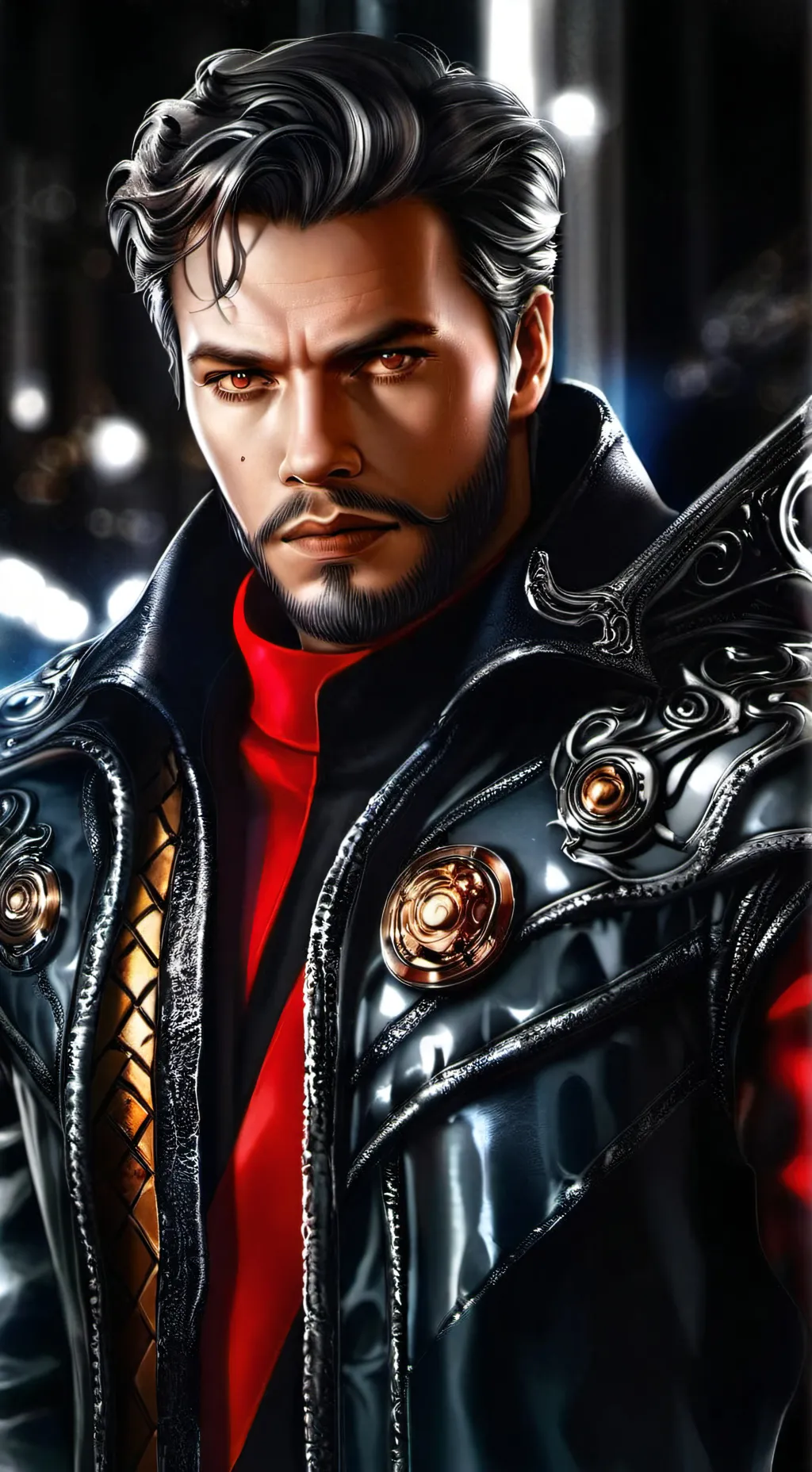 ai character: THE AVENGERS  background