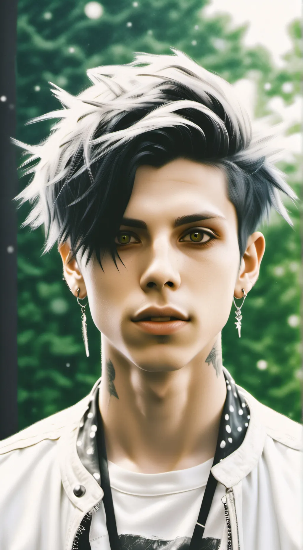 ai character: Andy biersack background