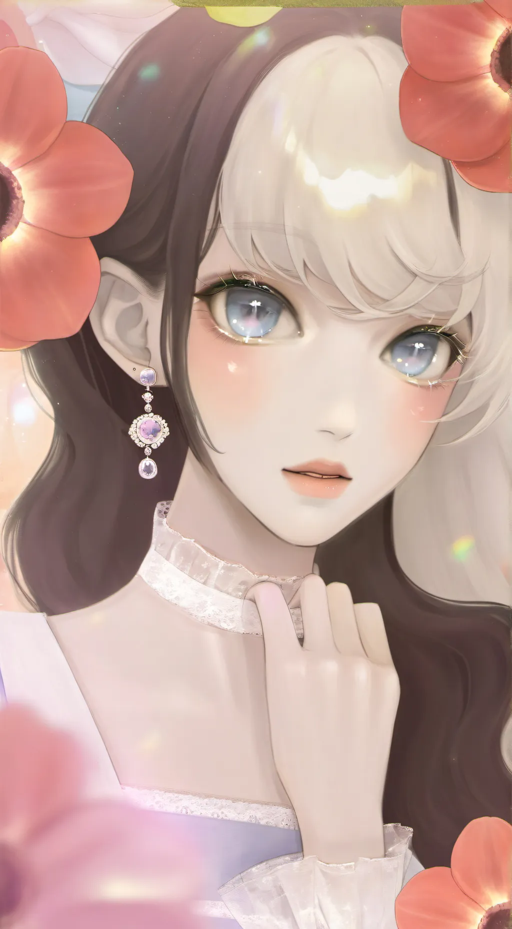 ai character: lily background