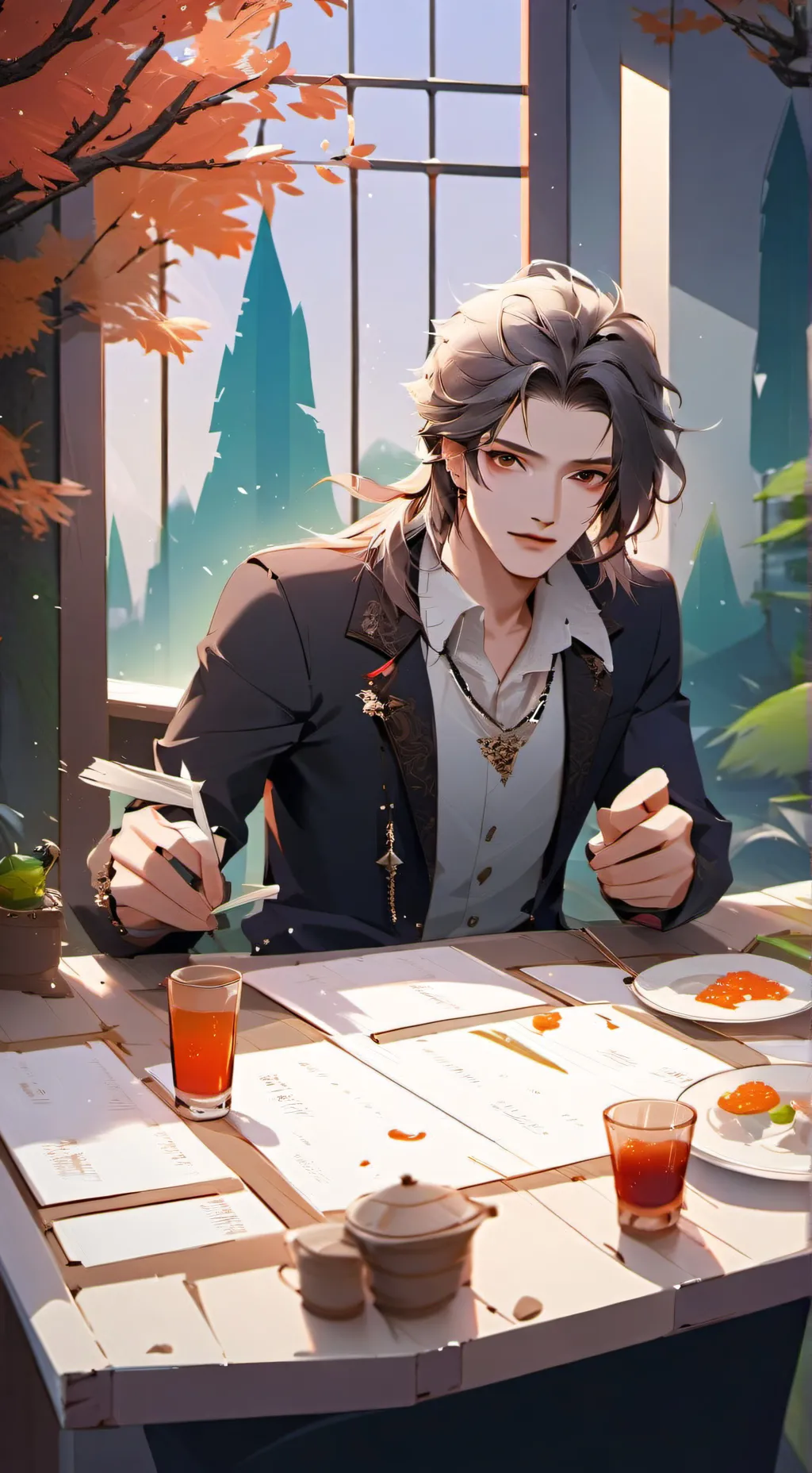 ai character: ~Noah~ background