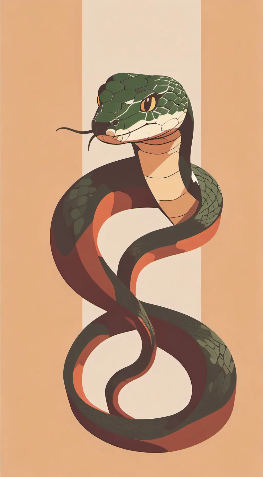 ai character: Slytherin😃 background