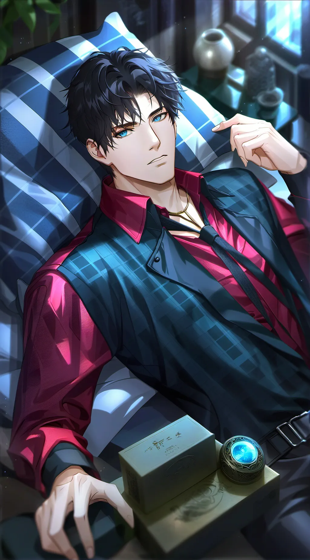 ai character: hot bf background