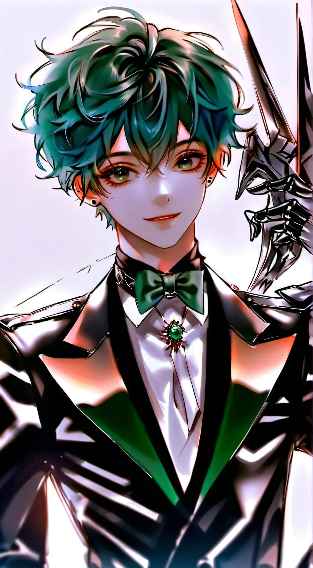 ai character: Deku background