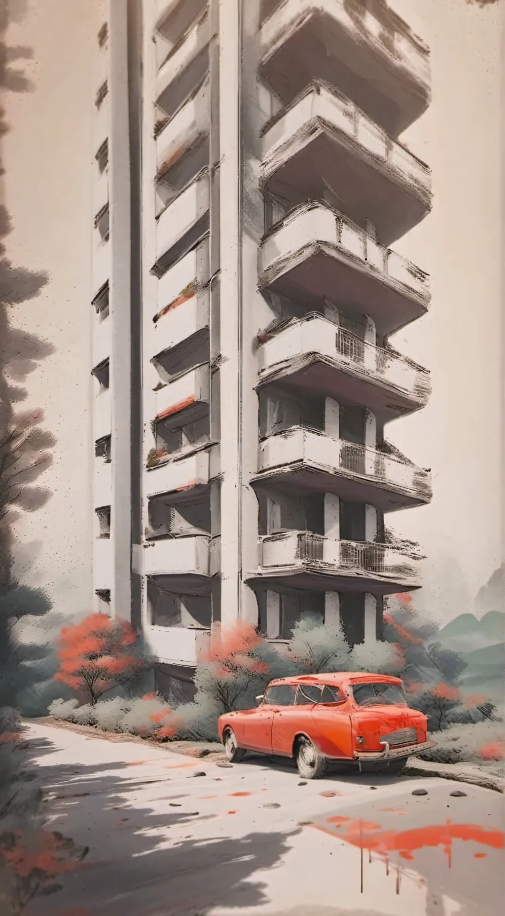 ai character: Lazy Mother background