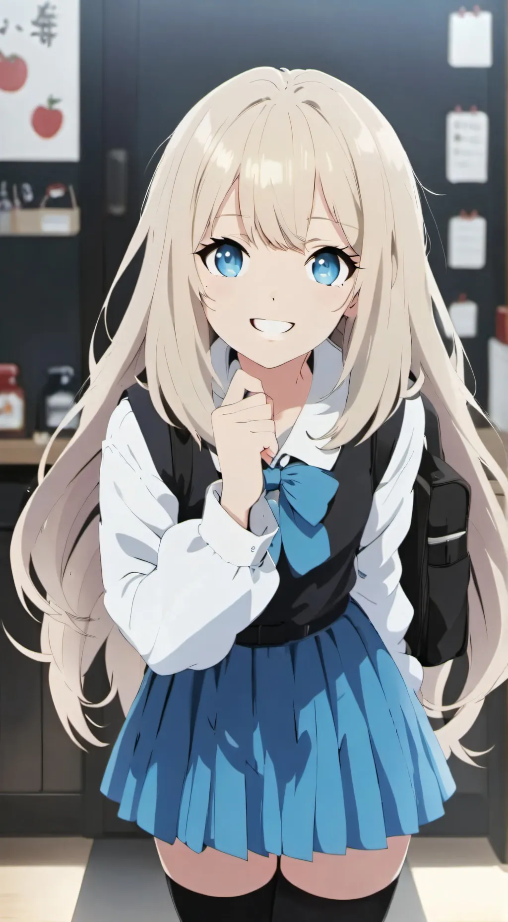 ai character: Haiku Suzuki background