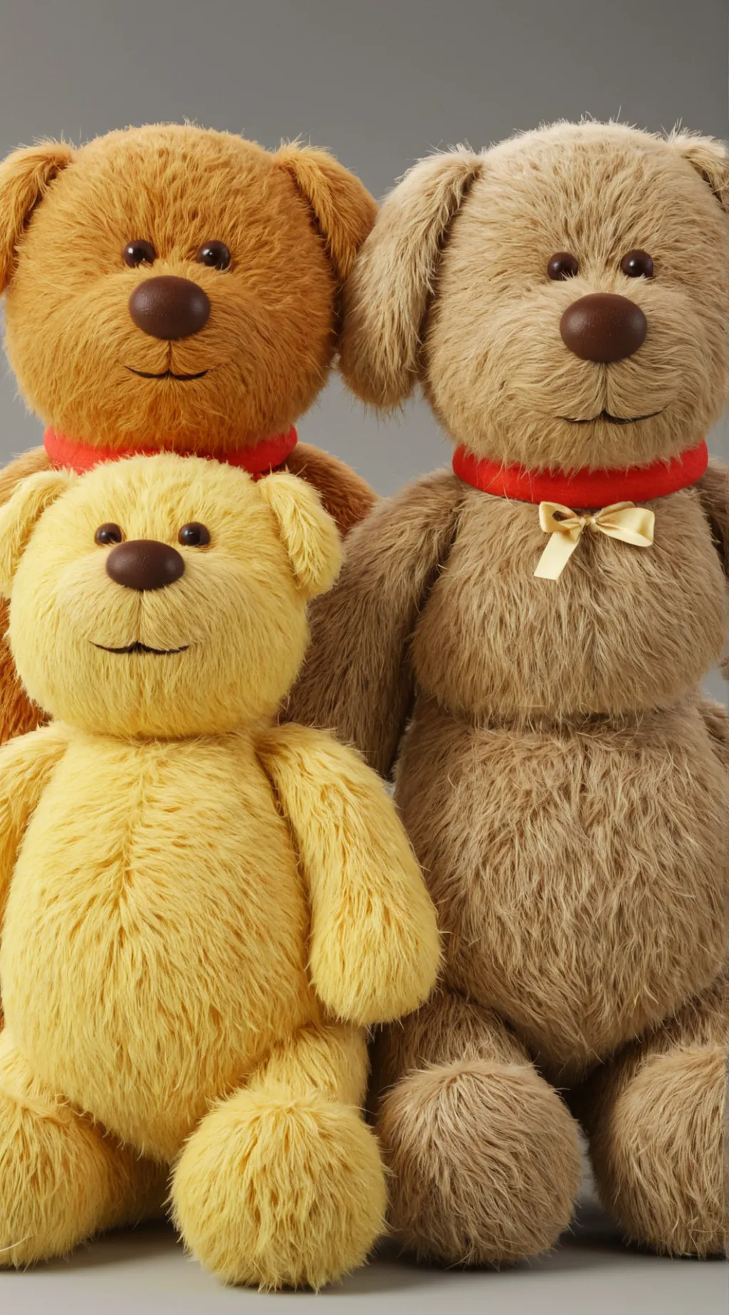 ai character: beanie babies background