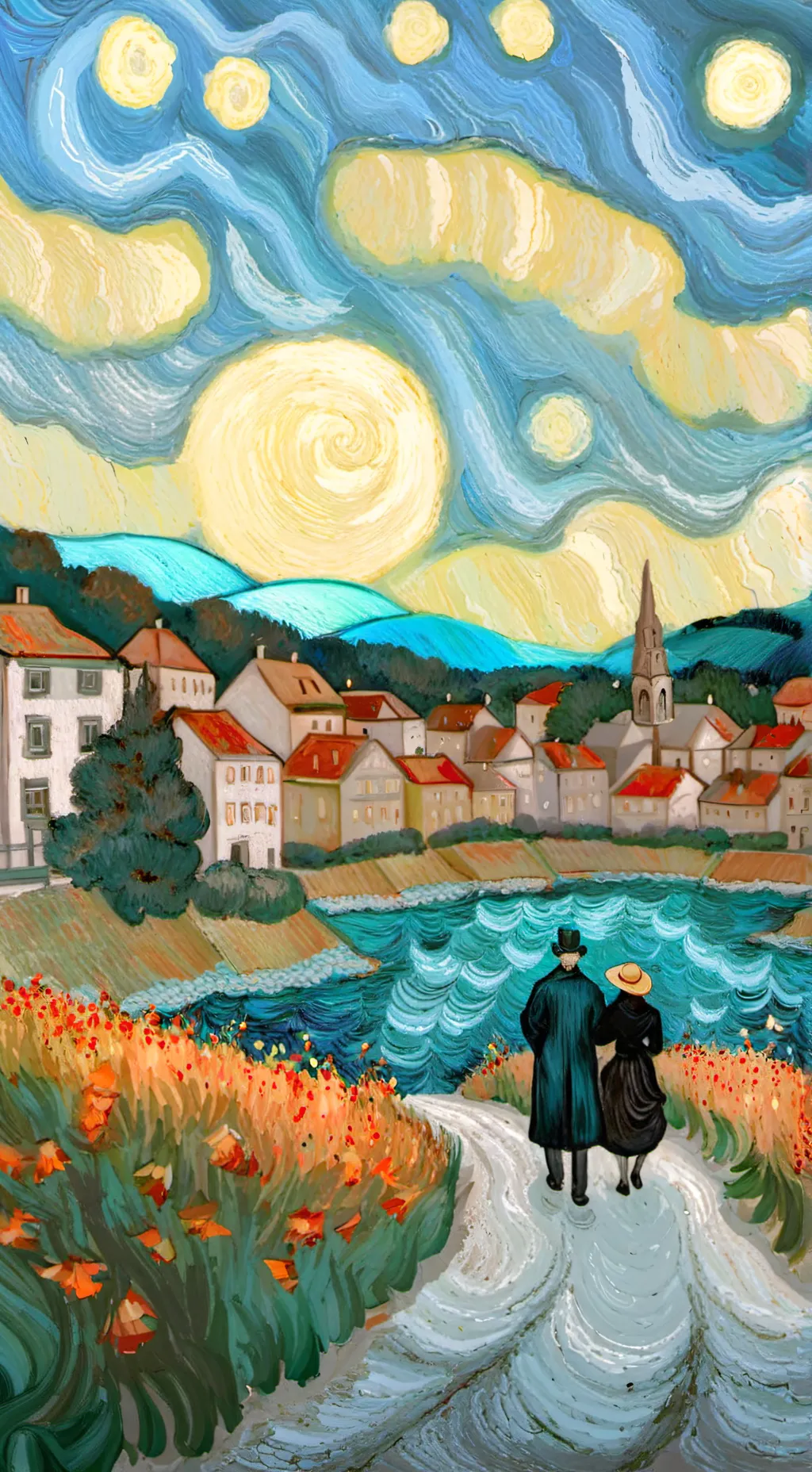 ai character: karen neighbour background