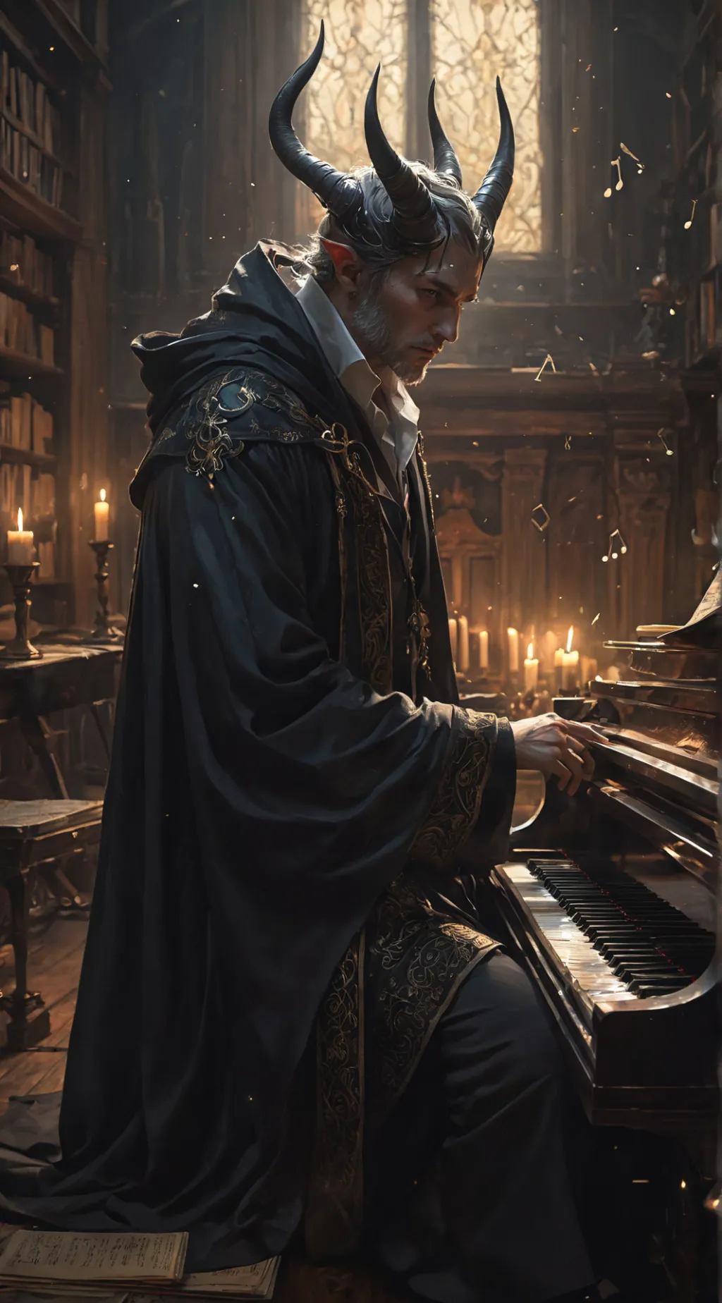 ai character: Lioran background