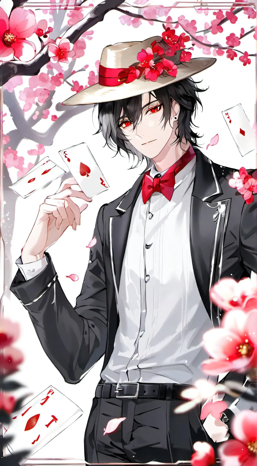 ai character: Muzan X Y/N background