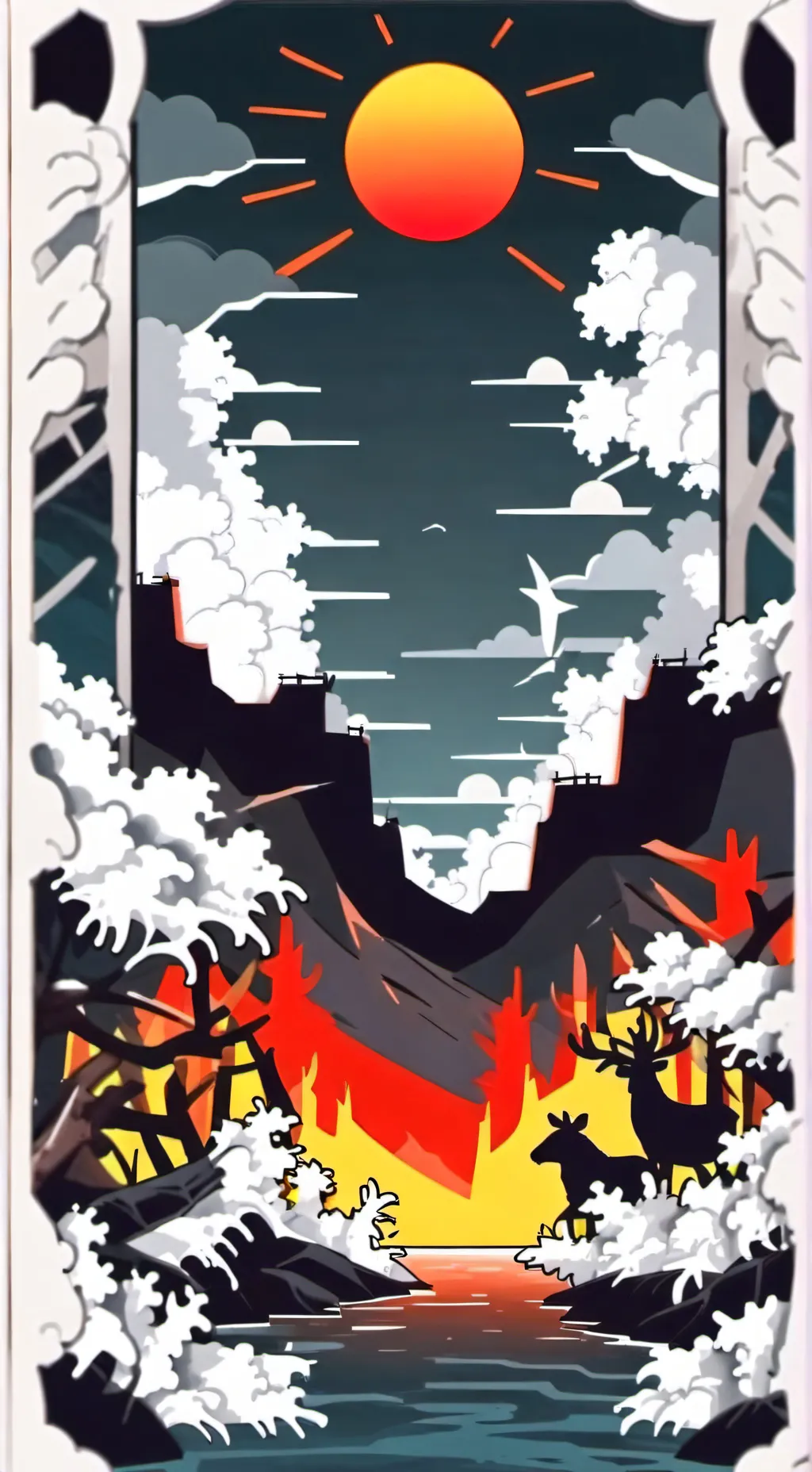 ai character: FORŞÆĶƏŅ background