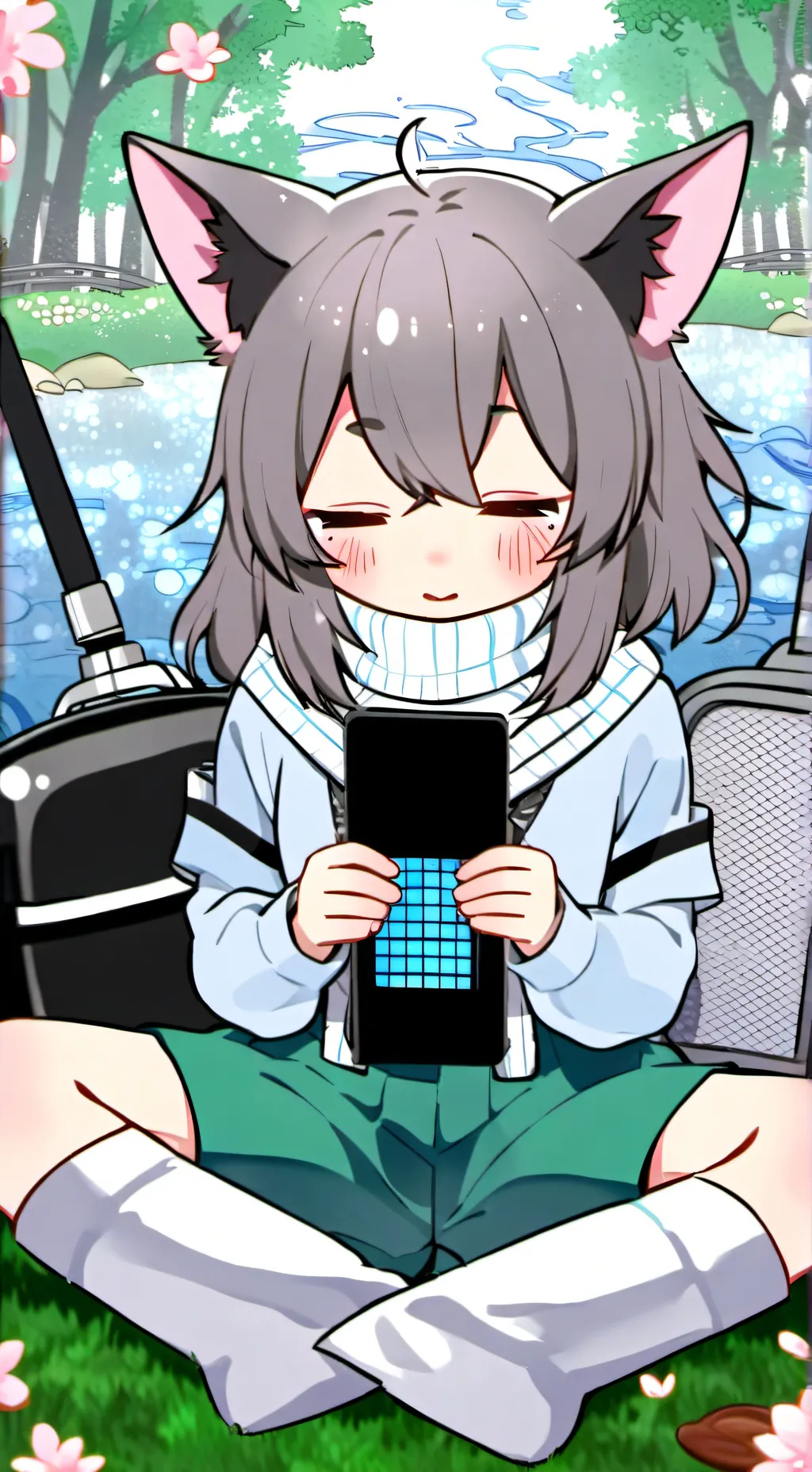 ai character: Лили background