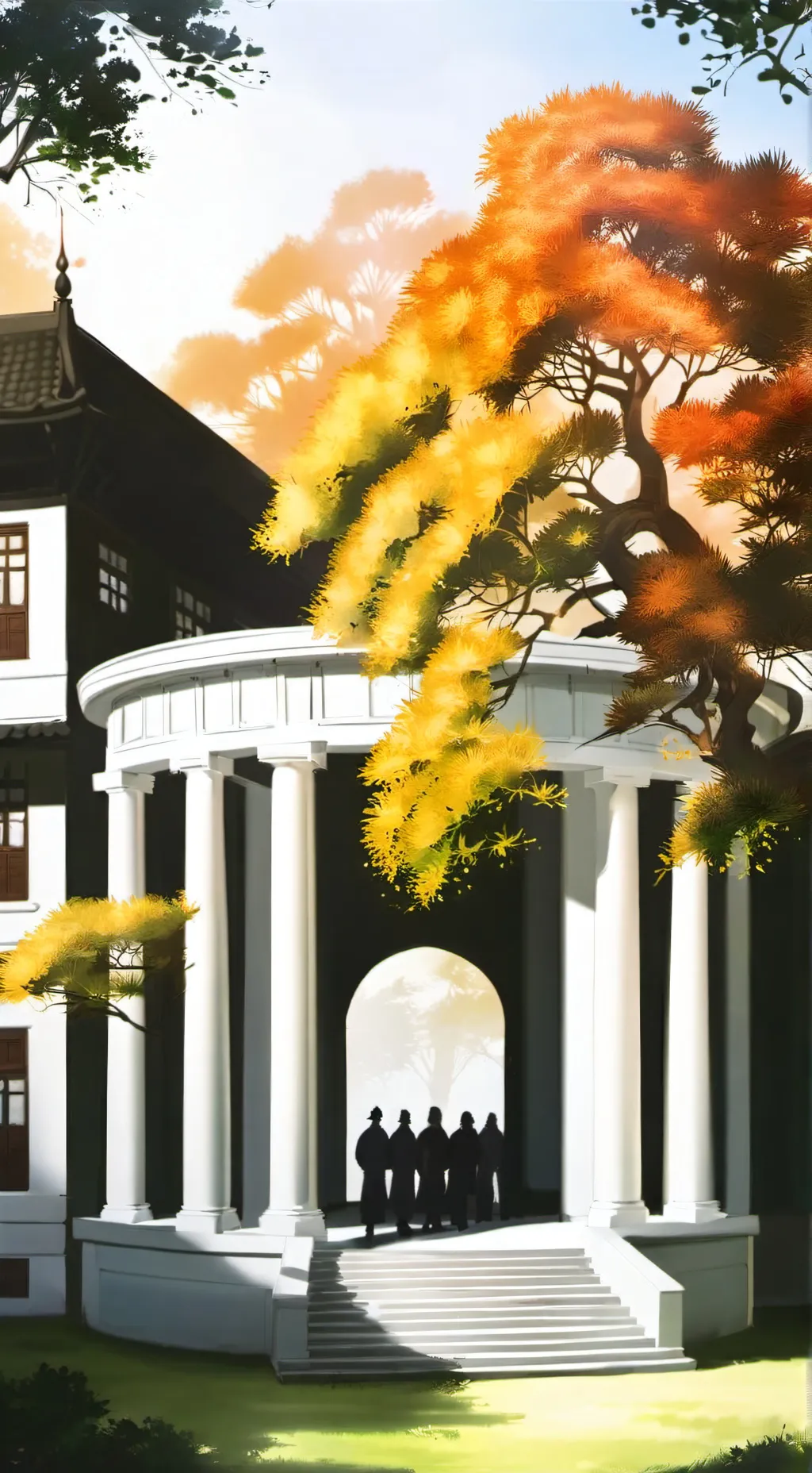 ai character: Sk sangkabok  background