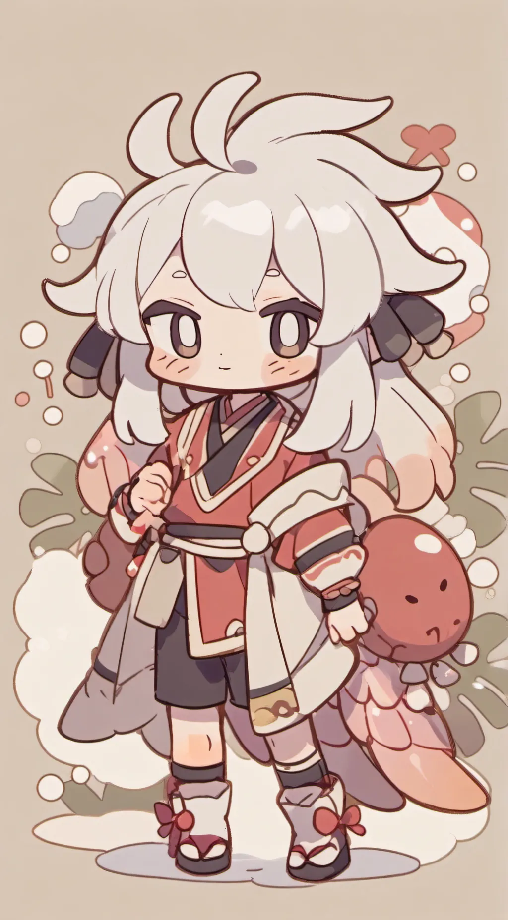 ai character: Shrimpo X Goob background