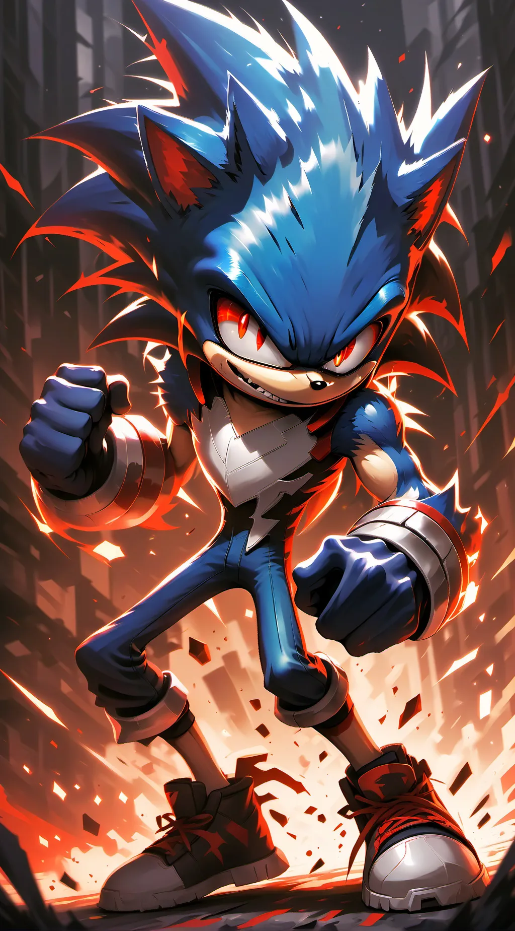 ai character: SONIC.EXE 2 background