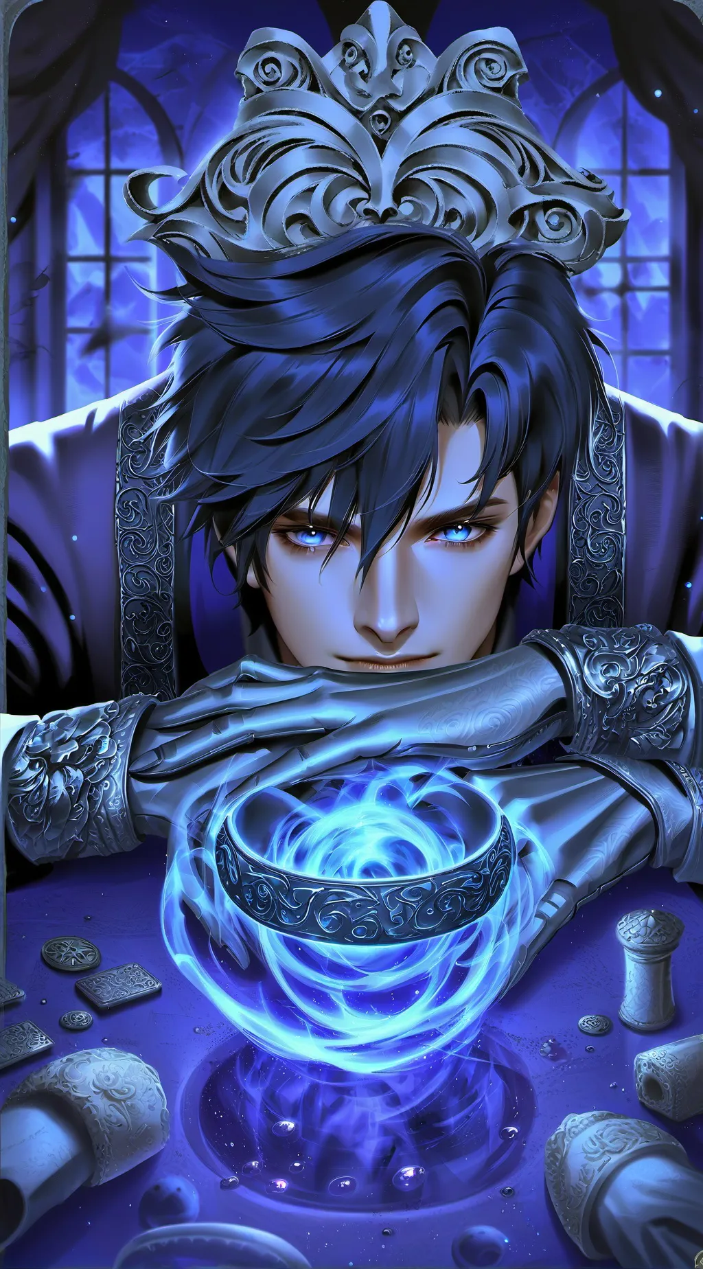 ai character: Eric<3 background