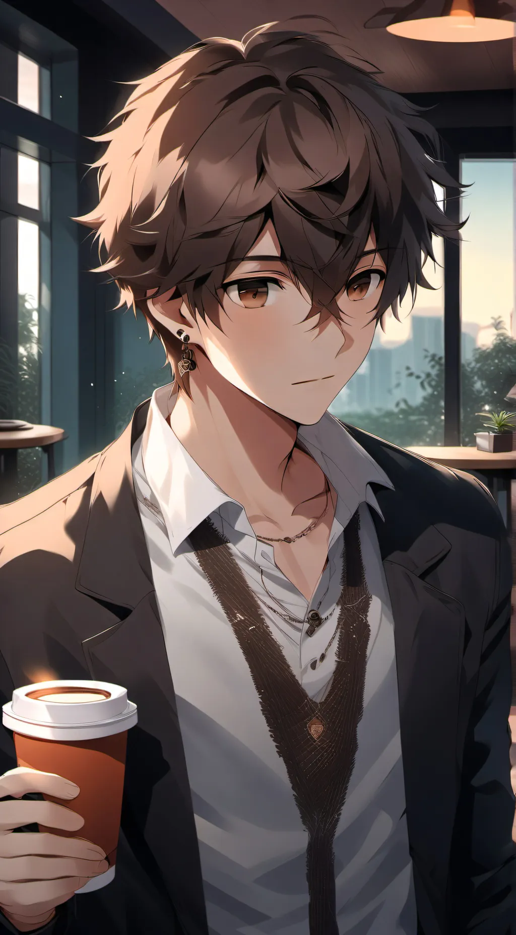 ai character: 🩶Caleb🤍 background