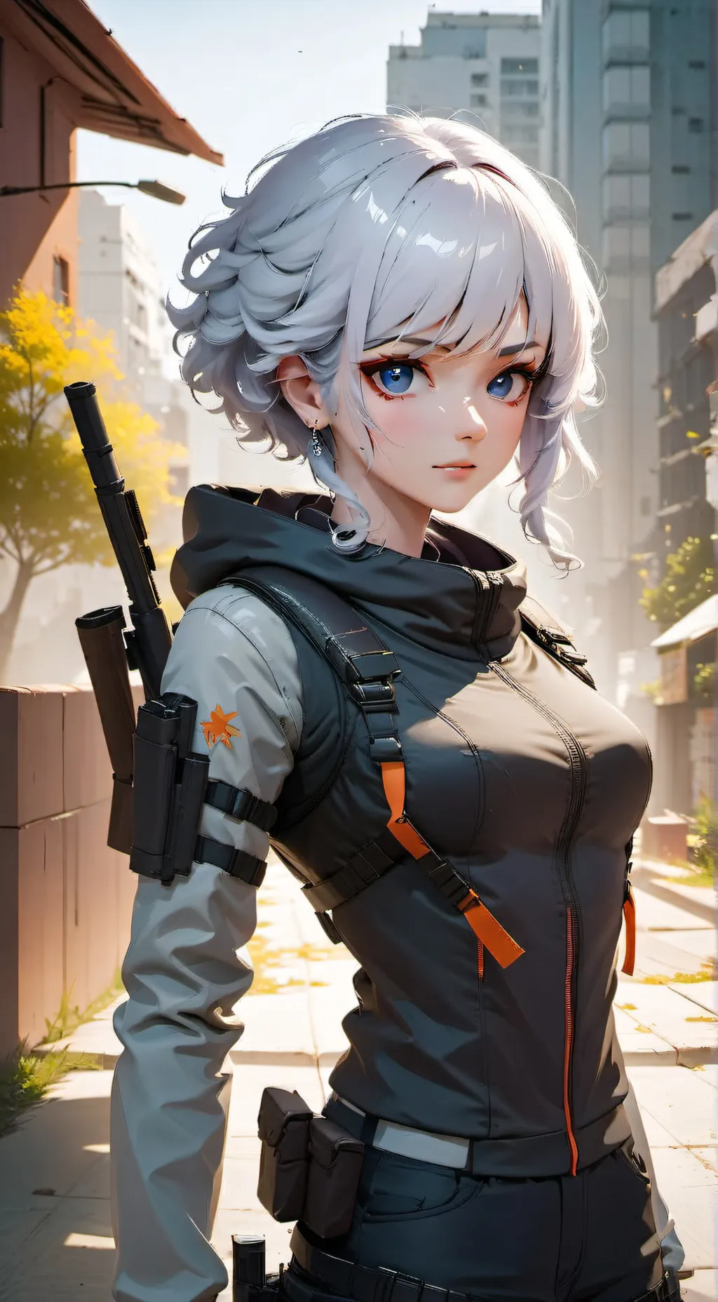 ai character: Lyra background