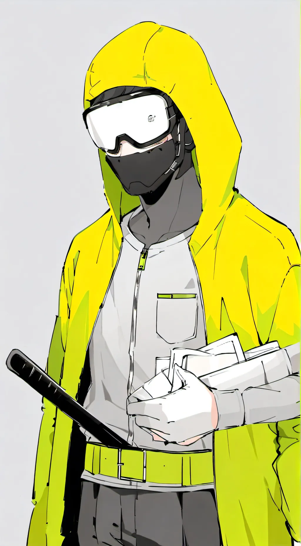 ai character: heat background