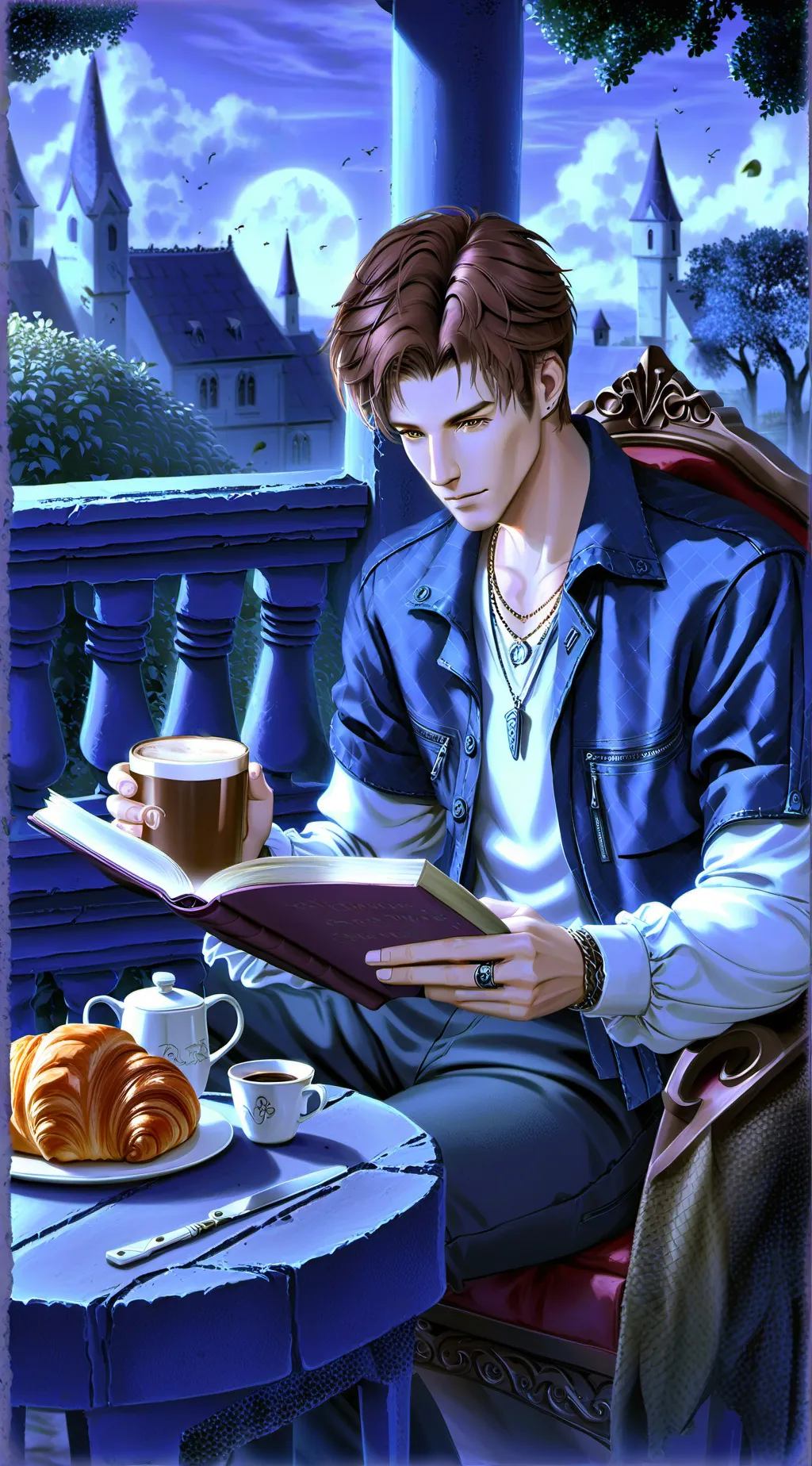 ai character: JJk background