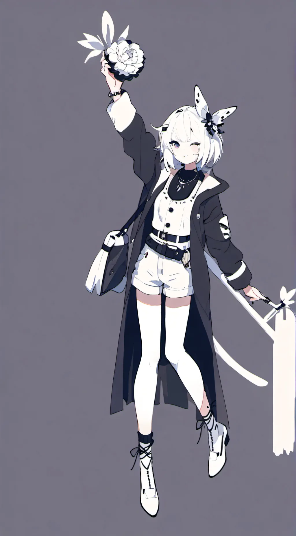 ai character: lily background