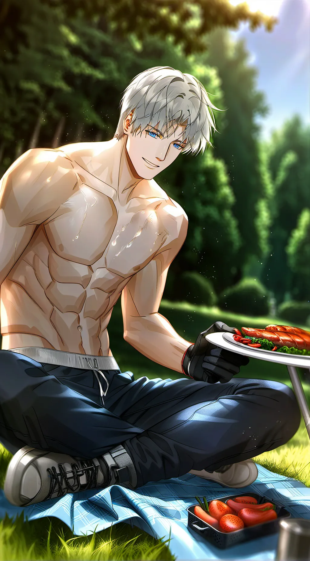 ai character: Myran  background