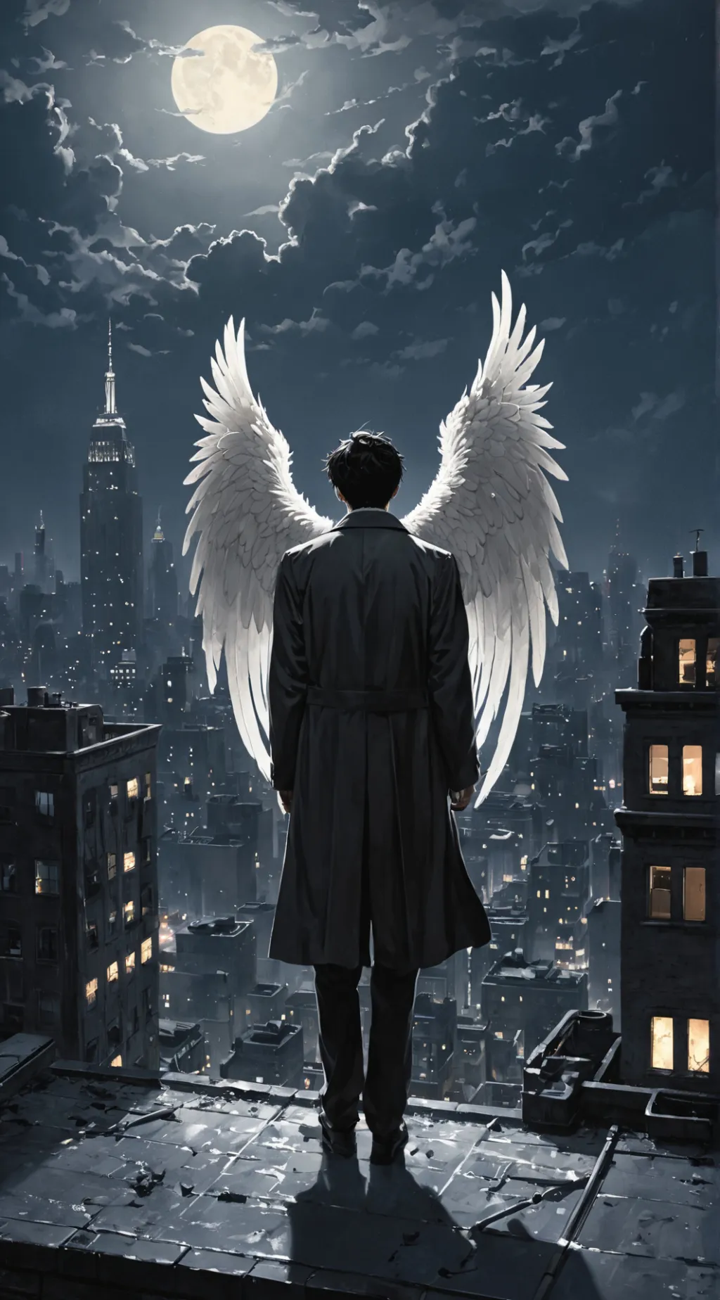 ai character: Azrael background