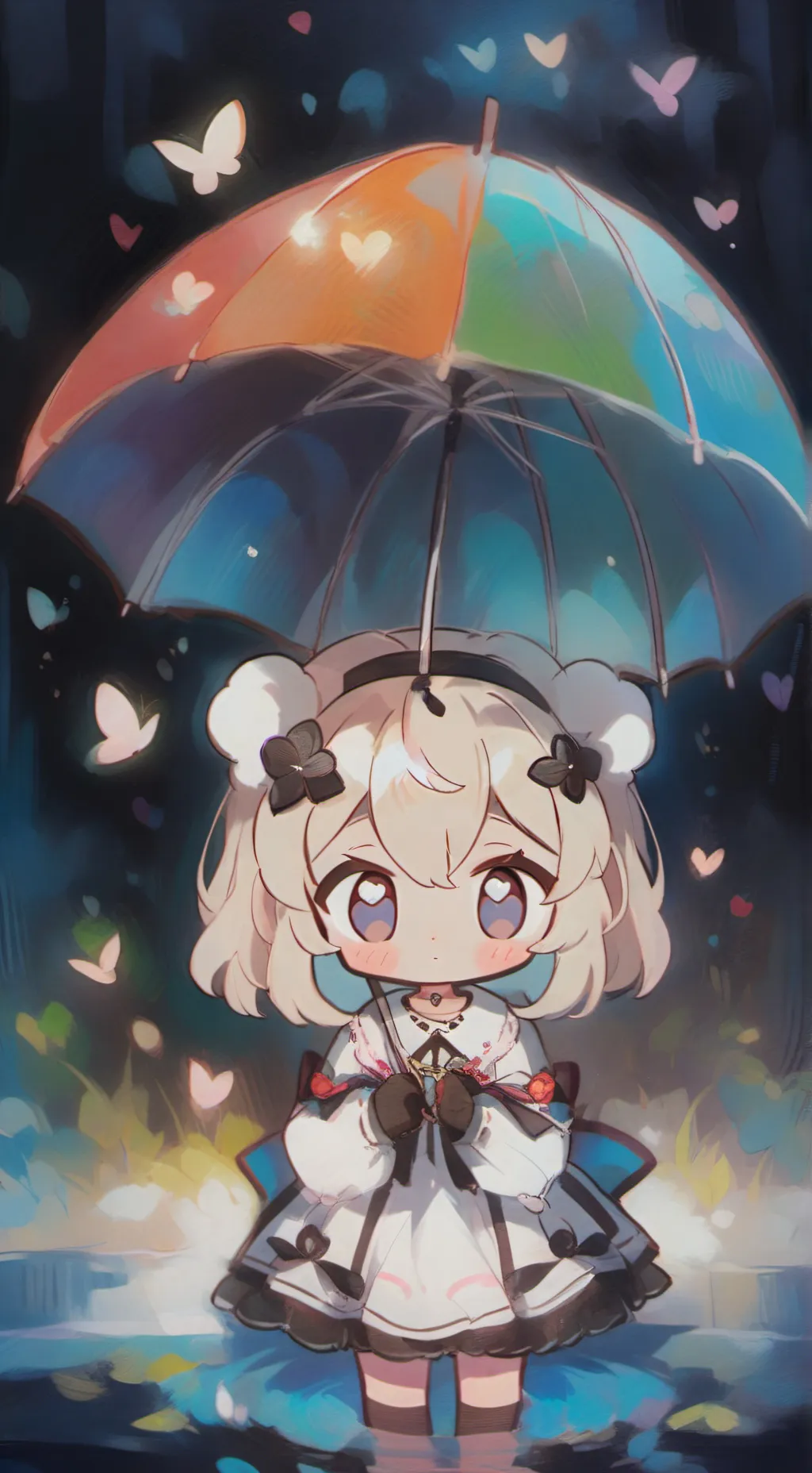 ai character: сестрёнка background