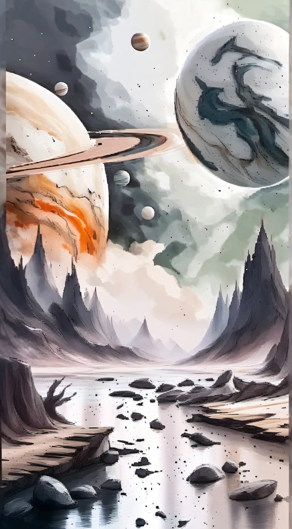 ai character: Past SolarBalls background